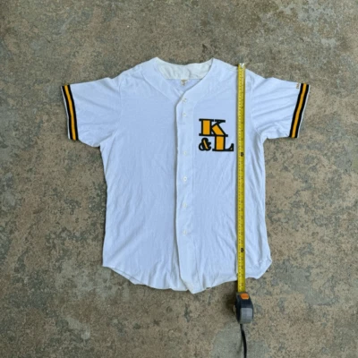 80年代Wilson K&L复古棒球服 — 第 1/3 张图片