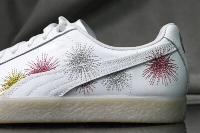 PUMA CLYDE FLAGSHIP NYE LEATHER shoes for women, NEW AUTHENTIC, US size 8.5 - Image 1 of 4