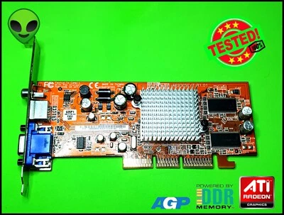 ATI RADEON 9200 SE 128 MB DDR SCHEDA VIDEO AGP VGA S-VIDEO TV-OUT #001 - Immagine 1 di 2