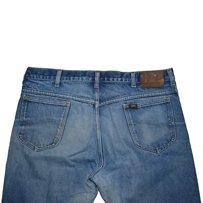 Jeans LEE RIDERS Vintage Para Hombre Talla 38 x 34 Azul Naturalmente Envejecido Hecho en EE. UU. Foto 1 de 4
