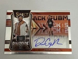 2022 Panini Select WWE DREW GULAK Ringside Action Autographs #RA-DGL - Picture 1 of 2