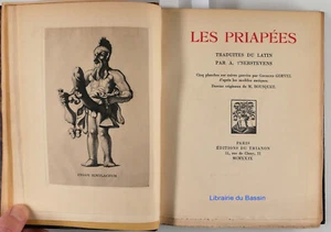 Les Priapées A. T'Serstvens Georges Gorvel M. Bousquet 1929 Ed. num. - Picture 1 of 5