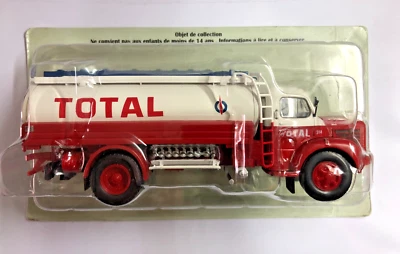 Camion Berliet N.81 GLR8 M2 Serbatoio Benzina Totale 1/43 IXO Hachette Sotto V - Immagine 1 di 3