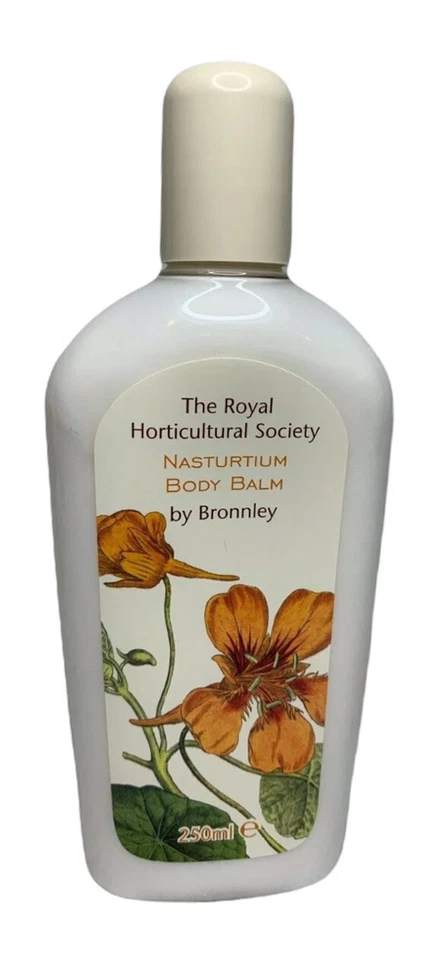 Bronnley Nasturtium Body Balm Royal Horticultural Society New In Box 250ml 8 OZ - Image 1 of 4