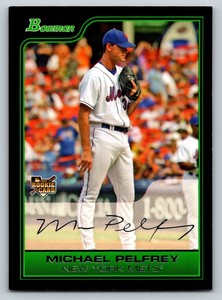 2006 Bowman Draft Picks & Prospects #BDP45 Mike Pelfrey Gold NM+