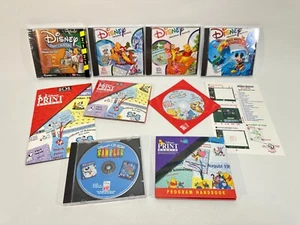 Disney Interactive Print Studio / Art Studio CD-ROM Lot - New Factory Sealed - Picture 1 of 21