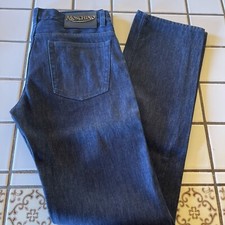 LOVE MOSCHINO CAIPIROSKA STRAIGHT LEG MEN’S JEANS SIZE 33W 34L WITH FLY BUTTON