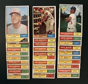 1961 Topps baseball 30 card lot, low grade - Picture 1 of 9