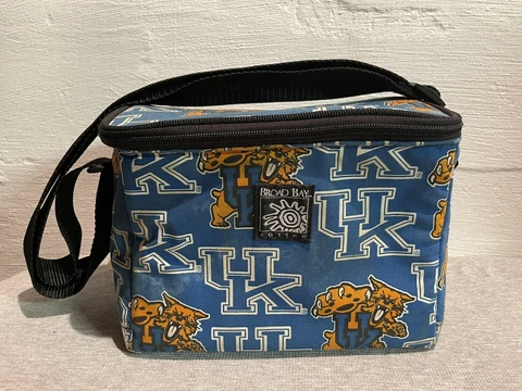 Vintage LUNCH Tote BAG Cooler Official University Of Kentucky Wildcats Broad Bay Cover