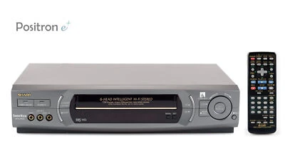 Sharp Vc-Fh 6 Testa VHS Videoregistratore Con Fb/revisionato 1 Anno garanzia [2 - Immagine 1 di 4