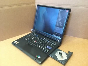 IBM THINKPAD R60e 15" CELERON M 1.60GHz 1.5GB RAM 60GB HDD WINDOSWS XP WIFI  - Picture 1 of 11