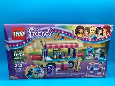 NEW SEALED LEGO Friends 41129 Amusement Park Hot Dog Van NIB Retired - Image 1 of 4