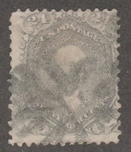 *KAPPYSSTAMPS 2533 USA CLASSIC SCOTT# 78b GREY USED FINE    CATALOG = $450 - Picture 1 of 2