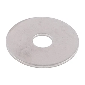 1/4" X 2" Fender Washers (100 Pack) Zinc Plated Steel, Meets ASME B18.21.1 Indus - Picture 1 of 12