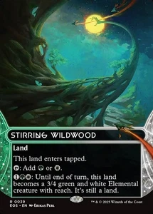 [MTG] Stirring Wildwood (Showcase) (0039) (EOS) NM - Picture 1 of 1
