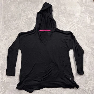 LIVI Active Lane Bryant Black Pullover Hoodie 14/16 Plus Lightweight Polyester - Image 1 of 4