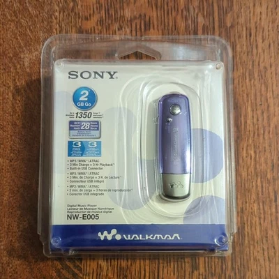 Sony Walkman NW-E005 2gb MP3 Player Retro Sealed New From 2007 - Image 1 of 4