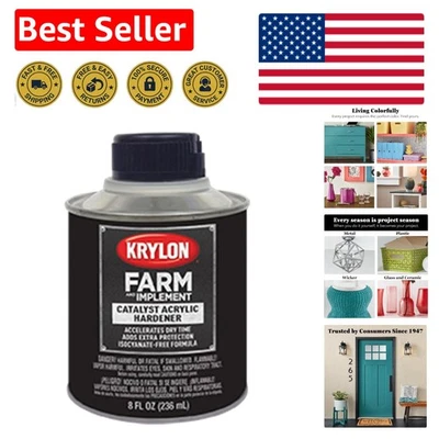 Endurecedor acrílico resistente al óxido Krylon 8 OZ para proyectos de interiores y exteriores Foto 1 de 4