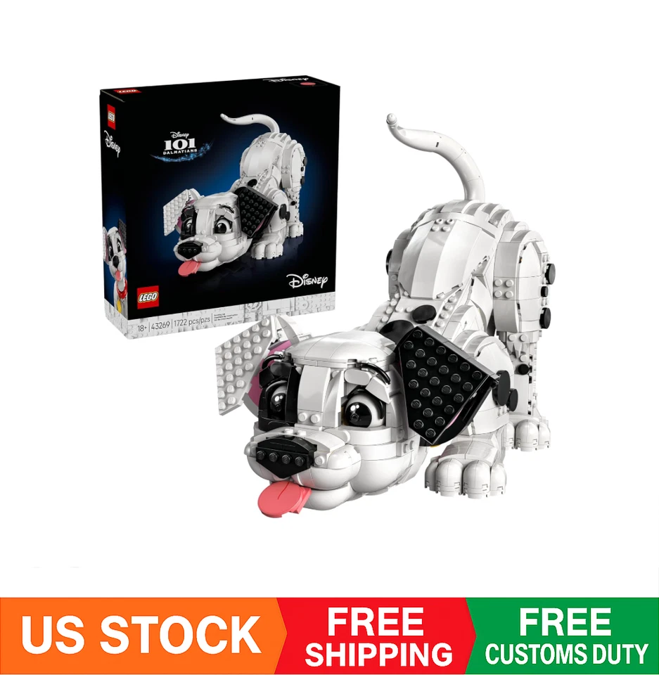 LEGO Disney 101 Dálmatas Cachorro Juego de Construcción para Adultos - 43269 Foto 1 de 4