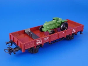 ** MARKLIN  wagon à bords plats - 4423 + tracteur * - Picture 1 of 2