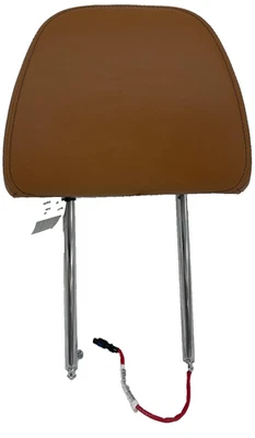 2020-2022 BMW 740I FRONT RIGHT PASSENGER SEAT HEADREST NAPPA LEATHER COGNAC - Image 1 of 4