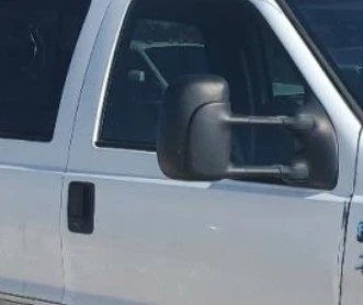 2002 - 2007 年福特 F350 Super Duty 右握乘客门镜侧视原始设备制造商 — 第 1/4 张图片