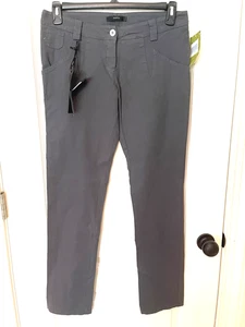 Maeva Ladies Casual Pants with Stretch Size 6 Gray Straight Leg NWT - Picture 1 of 5
