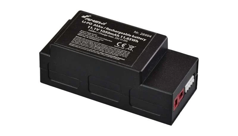 AMEWI LiPo Akku 3S Hardcase 1050mAh 11.1V für Hyper Go brushless #28994 - Bild 1 von 1