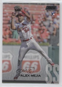 2018 Topps Stadium Club Black Foil Alex Mejia #7 Rookie RC