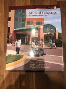 Medical Language for Modern Health Care by Allan, Lockyer, Buchman - Picture 1 of 2