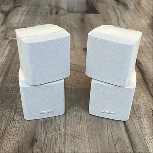 2 Altavoces Bose Rough Cond Blanco Doble Cubo DoubleShot Acoustimass Estilo de Vida - Imagen 1 de 10