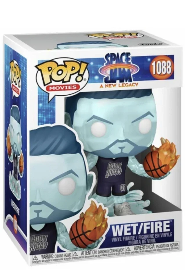 Space Jam 2 A New Legacy POP! Виниловая фигурка Wet Fire 1088 фильмы НБА - Изображение 1 из 1