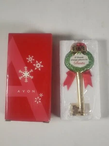 Avon A Key For Santa Christmas Ornament - Picture 1 of 2