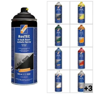 TECHNOLIT Rostschutz Spray RosTEC 4-Fach, Farbspray Korrosionsschutz Grundierung - Bild 1 von 13