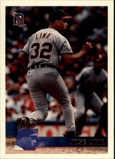1996 Jose Lima Detroit Tigers Topps Baseball Card # 366
