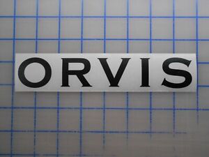 Orvis Decal 3" 5.5" 7.5" 11" Boots Jacket Mens Womens Fly Fishing Rod Reel Vest