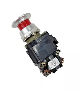 HONEYWELL PUSH-PULL E-STOP BUTTON SWITCH PTY2091 - Picture 1 of 6