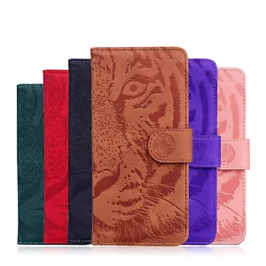 For Nokia G20 G10 X20 X10 7.2 5.4 6.2 Phone Tiger Pattern Wallet Stand Flip Case - Picture 1 of 11