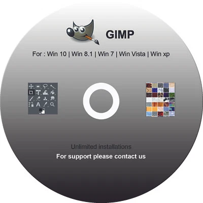 Photo Editing Software GIMP 2022 Premium Digital Image Picture Editor all window - Image 1 of 3