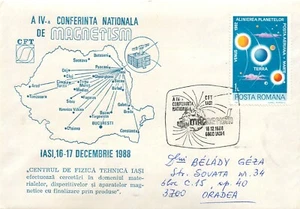 BB001 Romania National magnetism conference Iasi 1988 - Picture 1 of 2