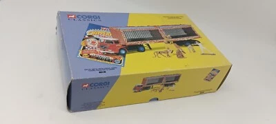 CORGI 11201 ERF KV ARTIC WITH CAGES, LIONS, TIGERS, PEDESTAL E TAMER - Immagine 1 di 4