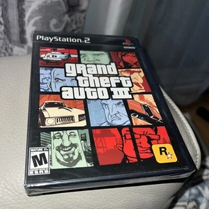 Grand Theft Auto III GTA 3 (Sony PlayStation 2 PS2) Sealed Factory Brand New - Picture 1 of 13