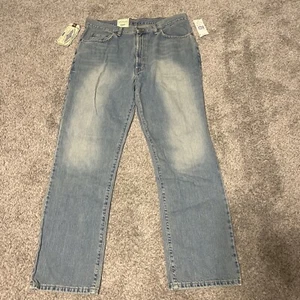 VINTAGE RALPH LAUREN POLO DISTRESSED CLASSIC FIVE POCKET JEAN 34/30 Dungarees - Picture 1 of 9