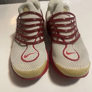 Nike Hombres AIR PRESTO Rojo Blanco Tenis para Correr Talla XS 8-9 - Imagen 1 de 17