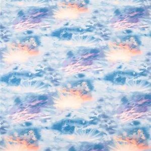 3 Yards Quilt Baumwollstoff - Timeless Treasures Sonnenaufgang Wolkenhimmel - Bild 1 von 1