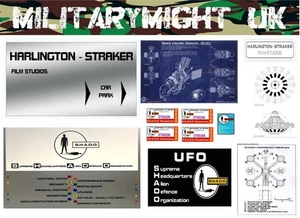 1 /16 - 1/18 SCALE 120mm FIGURES UFO GERRY ANDERSON SIGNS DIORAMA MODEL - Picture 1 of 1