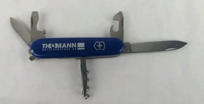 Victorinox Swiss Army Spartan 多工具 91 毫米 蓝色 广告 — 第 1/4 张图片