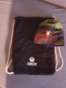 👉 Xbox Turnbeutel + Halo Master Chief Kinder Mütze | Gaming Fan Set Beutel Cap - Bild 1 von 1