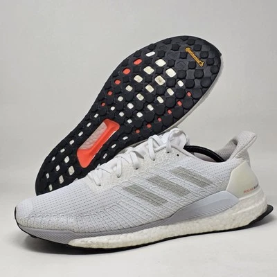 Adidas Boost SolarBoost 19 Running Shoes G28058 Cloud White Men's Size 12.5  - Image 1 of 4