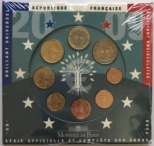 France - Coffret BRILLANT UNIVERSEL 2009 - Série officielle et complète des Euro - Picture 1 of 2
